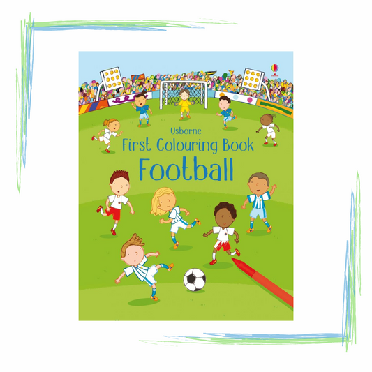 Usborne First Colouring Book Football