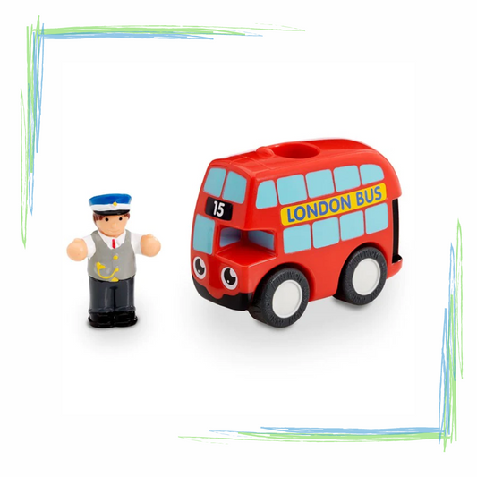 Wow Toys Red Bus Basil